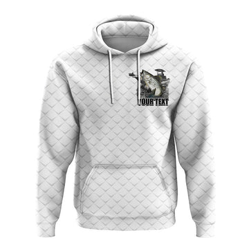 Custom Fishing Man Trip Hoodie White Style LT6