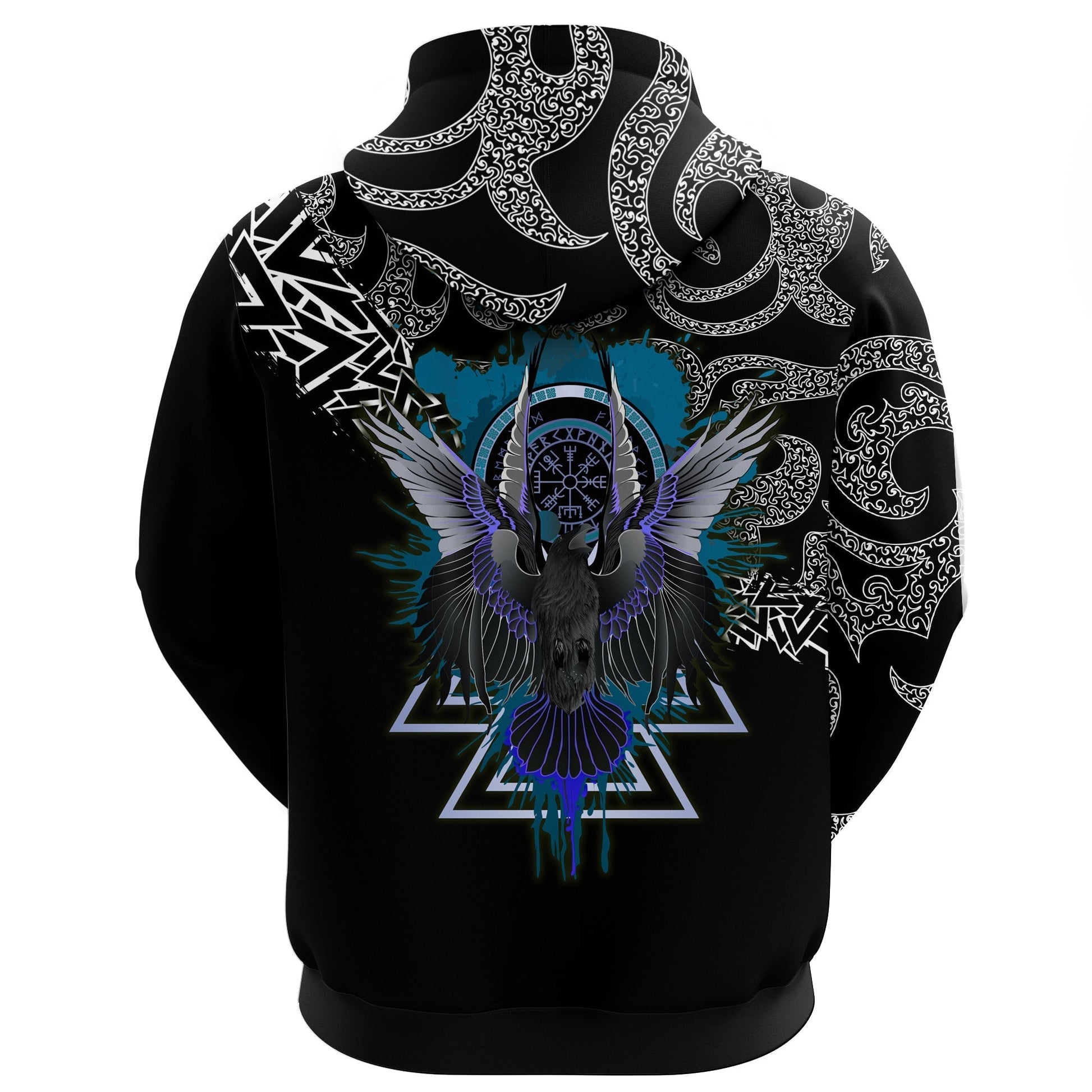Viking Hoodie Raven Of Odin RLT12