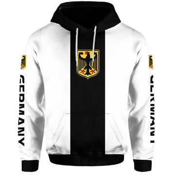 Custom Germany Home Kit Football WC 2022 Hoodie LT9