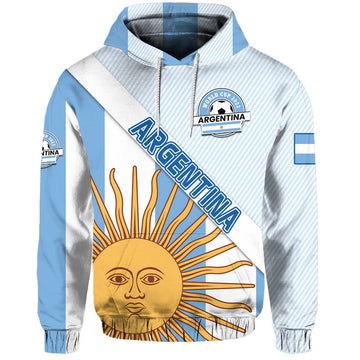 Custom Argentina Sol de Mayo Football Hoodie LT9