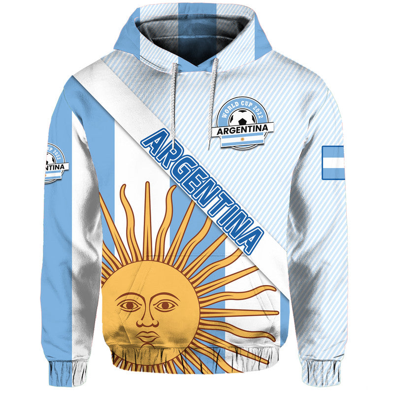 Custom Argentina Sol de Mayo Football Hoodie LT9