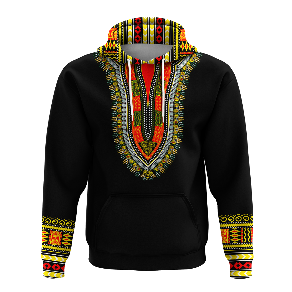 Gambia Happy Independence Day Dashiki Hoodie LT2