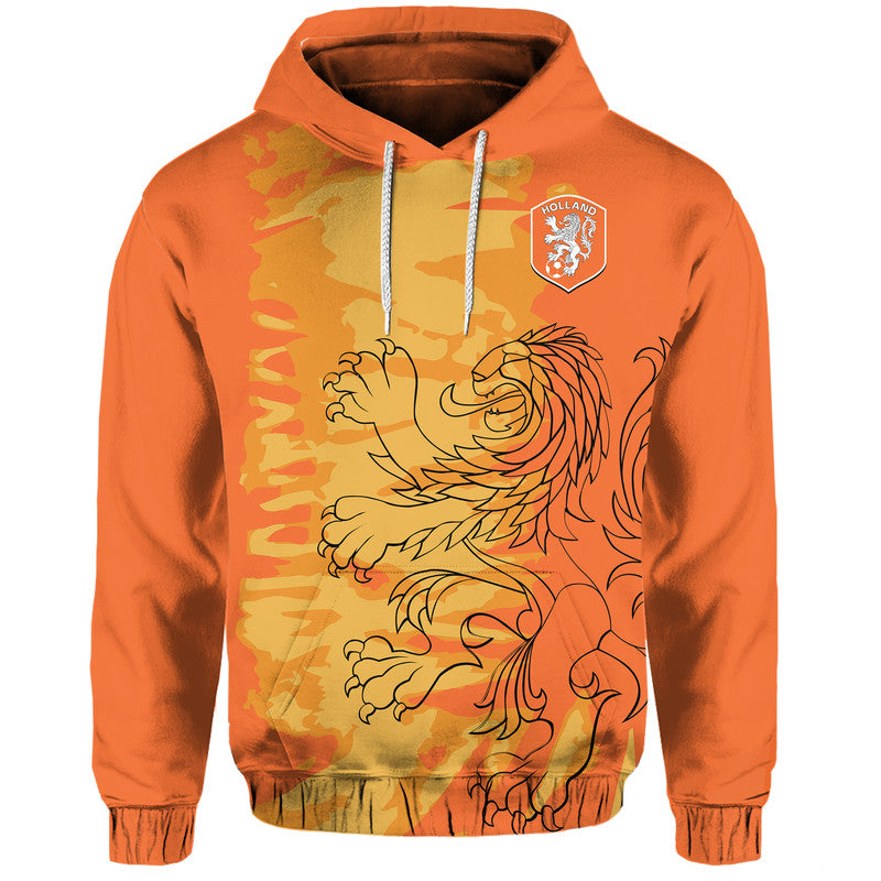 Netherlands Football Oranje Sport Design Hoodie LT9