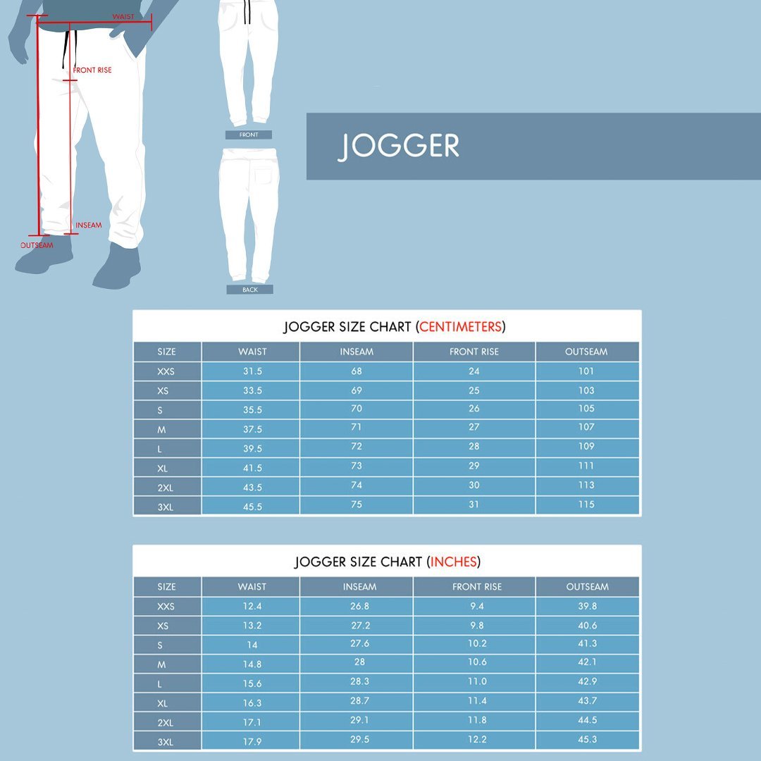 Viking Jogger (Women's/Men's), Fenrir Raven and Vegvisir Tattoo Yellow RLT12