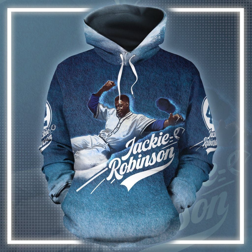 African Hoodie Jackie Robinson Hoodie