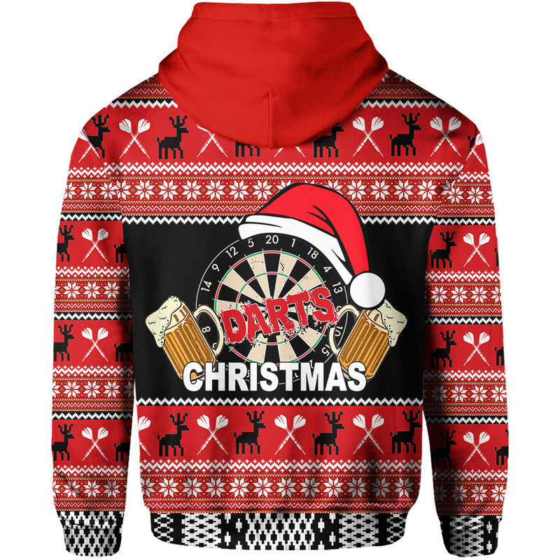 Darts And Beer For Christmas Hoodie No.2 LT6