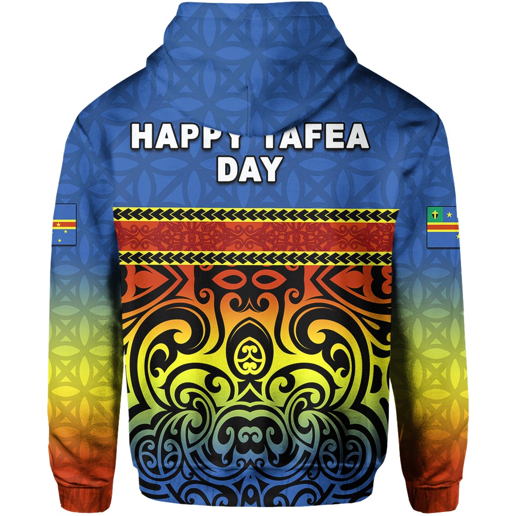 Tafea Day Zip Hoodie Of Vanuatu Polynesian Flag Style LT6