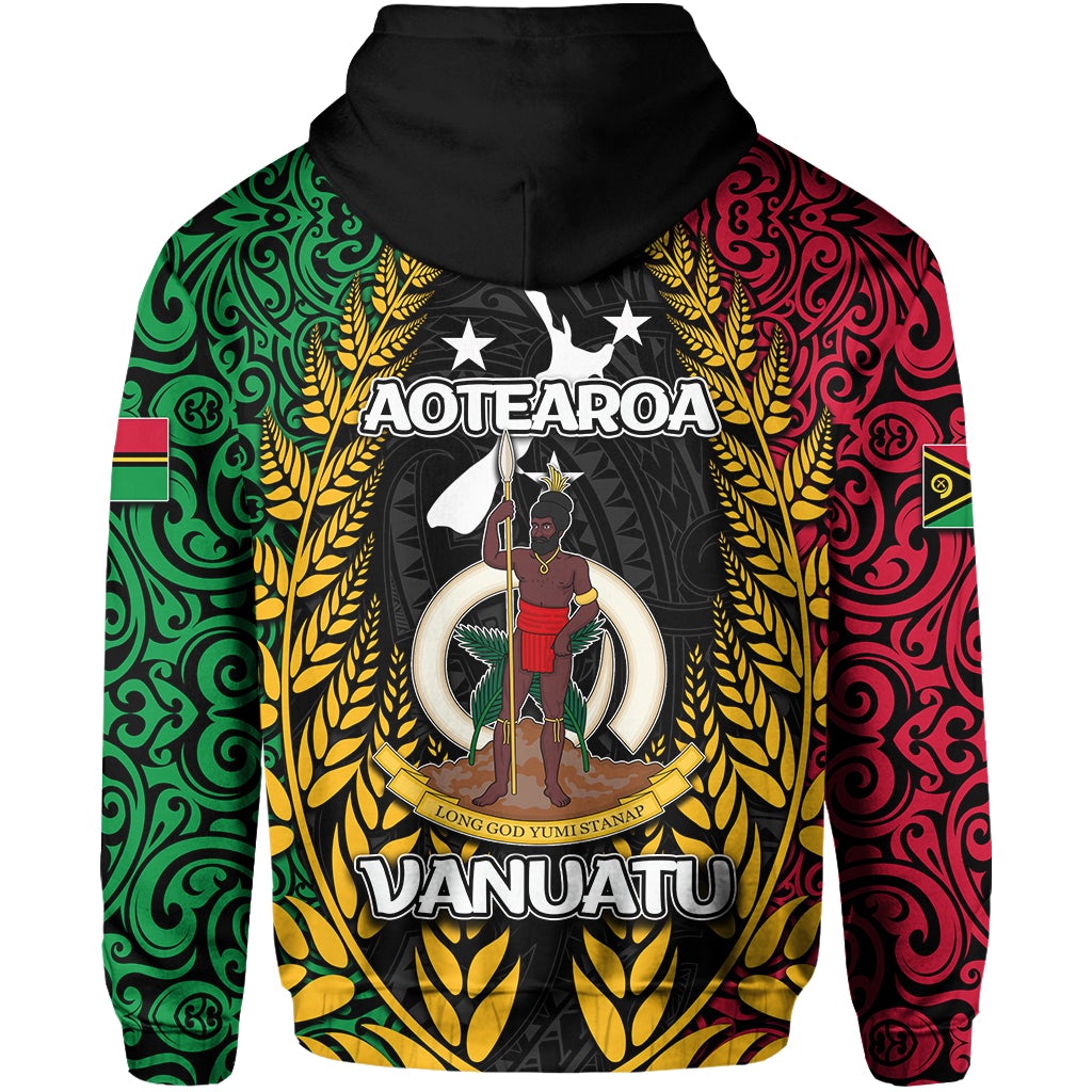 Vanuatu All Over Hoodie Mix Maori Aotearoa LT6