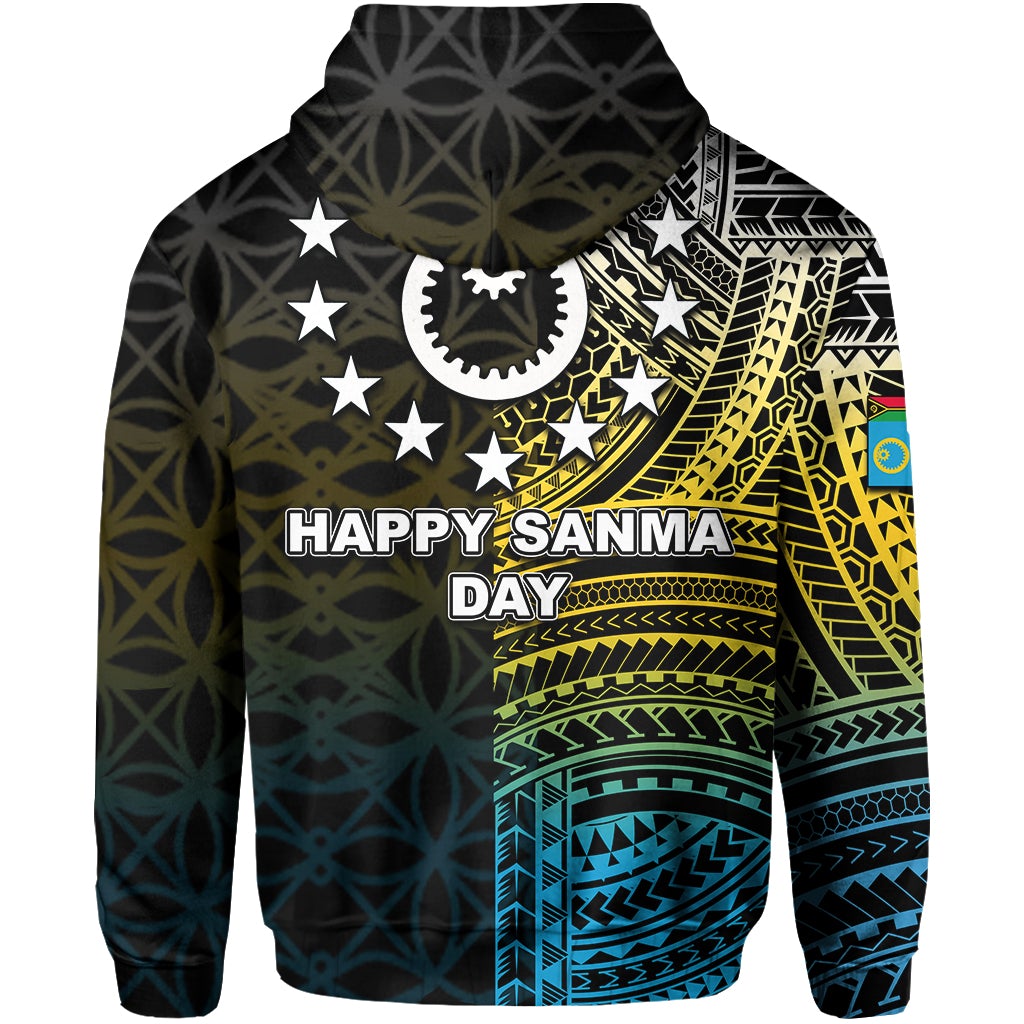 Sanma Day Province Hoodie Of Vanuatu Pig Tusk LT6