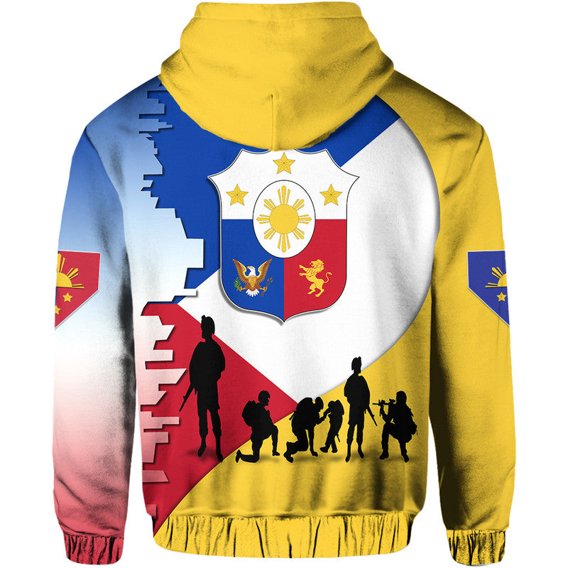 Philippines Hoodie Celebrating Heroes Day LT9