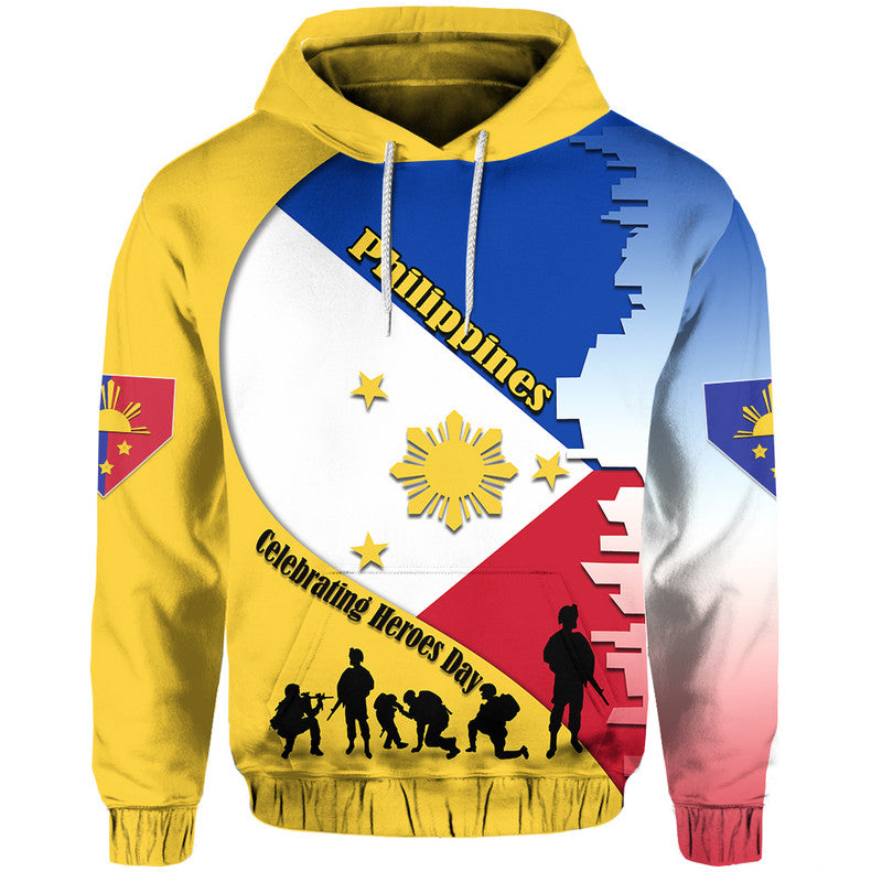 Philippines Hoodie Celebrating Heroes Day LT9