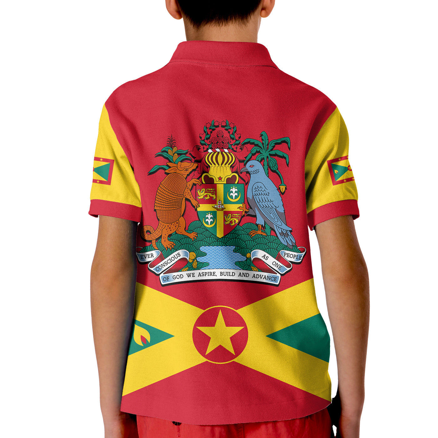 Grenada Polo Shirt KID Keep Calm and Love Grenada LT13