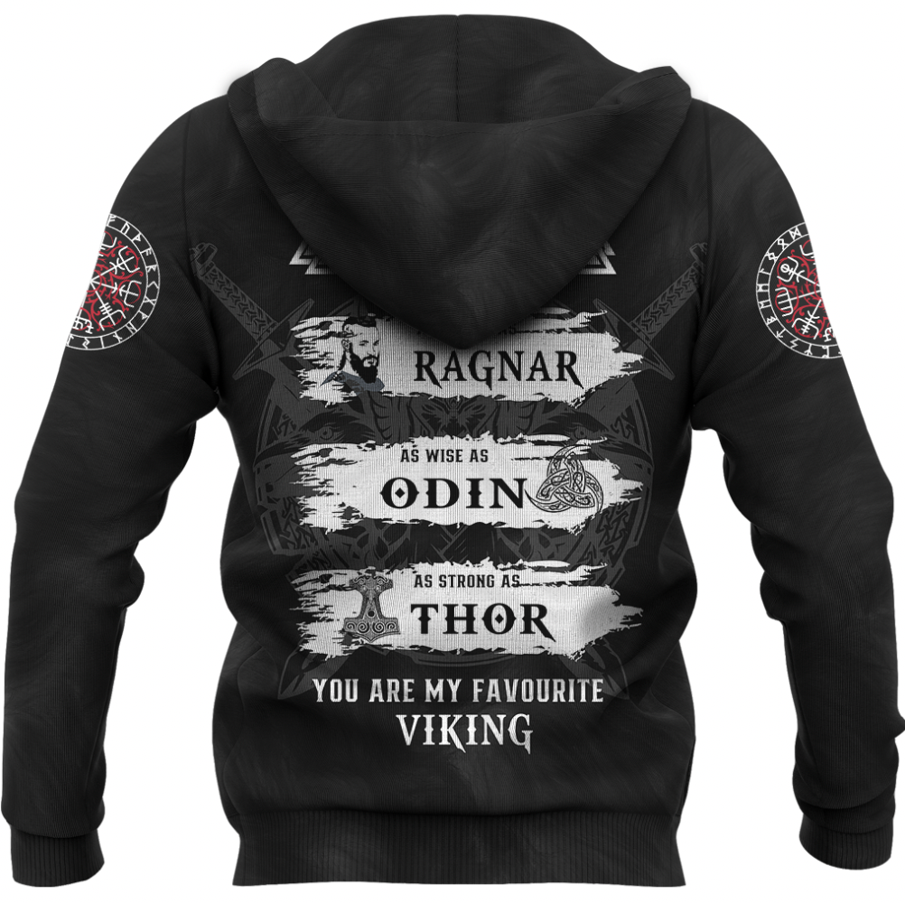 Viking Clothing Viking Daddy Zip Hoodie RLT12