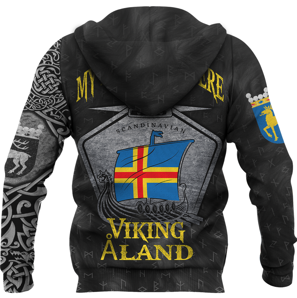 Viking Clothing Viking land Drakkar Zip Hoodie RLT12