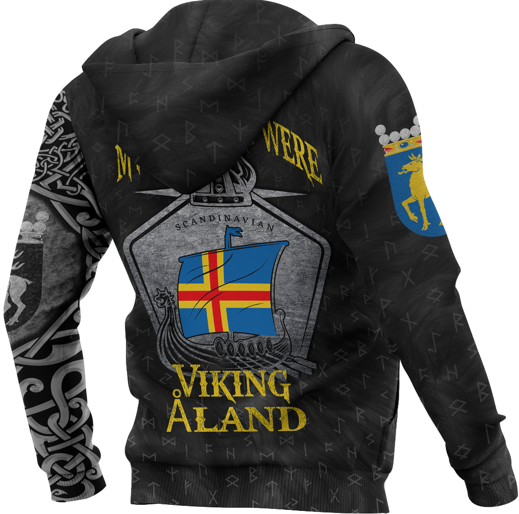 Viking Clothing Viking land Drakkar Zip Hoodie RLT12