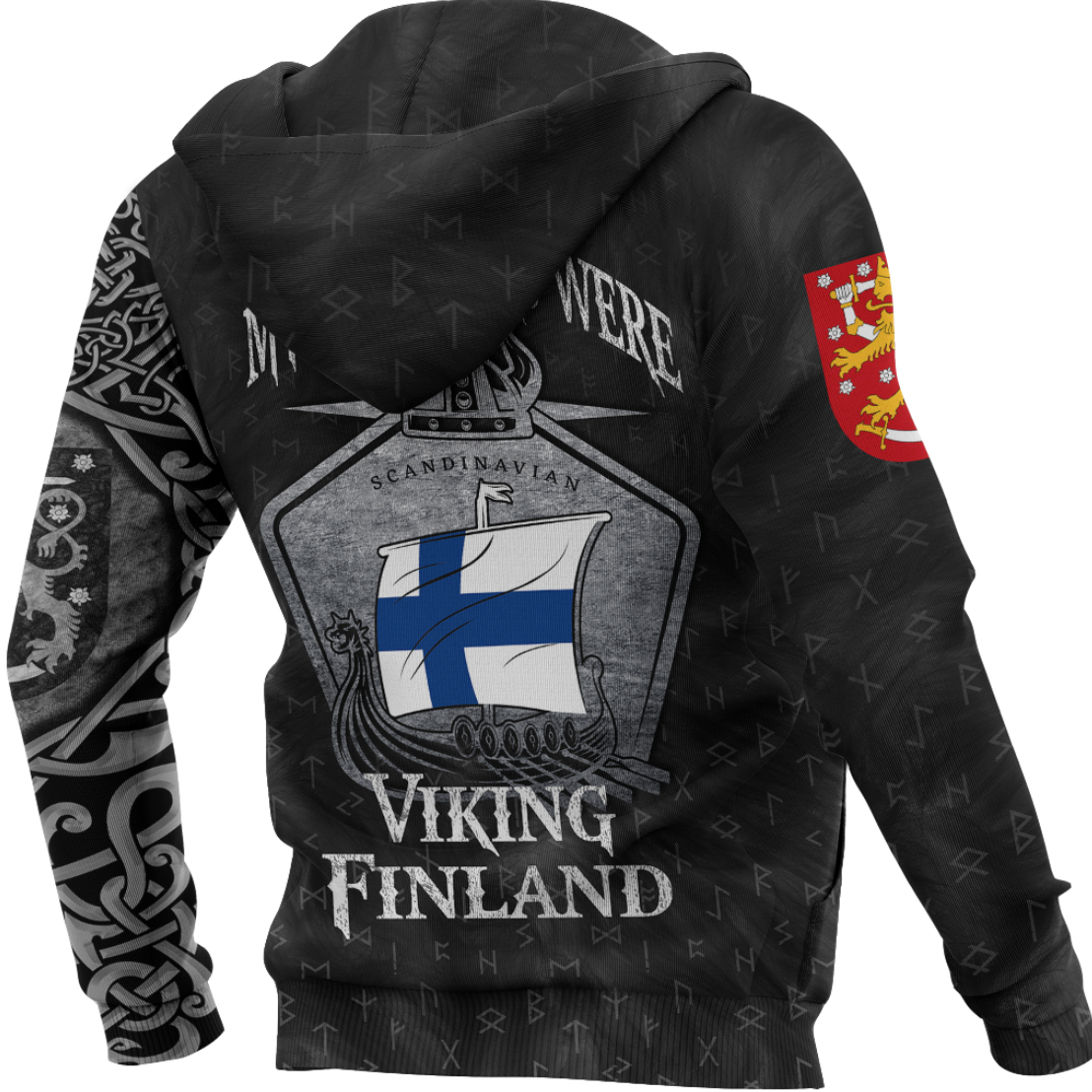 Viking Clothing Viking Finland Drakkar Zip Hoodie RLT12