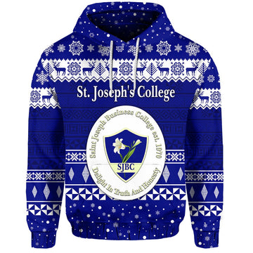 St. Josephs College Christmas Hoodie Simple Style LT8