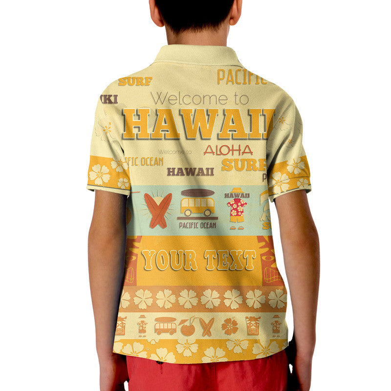 Custom Hawaii Surf Retro Style Polo Shirt LT9