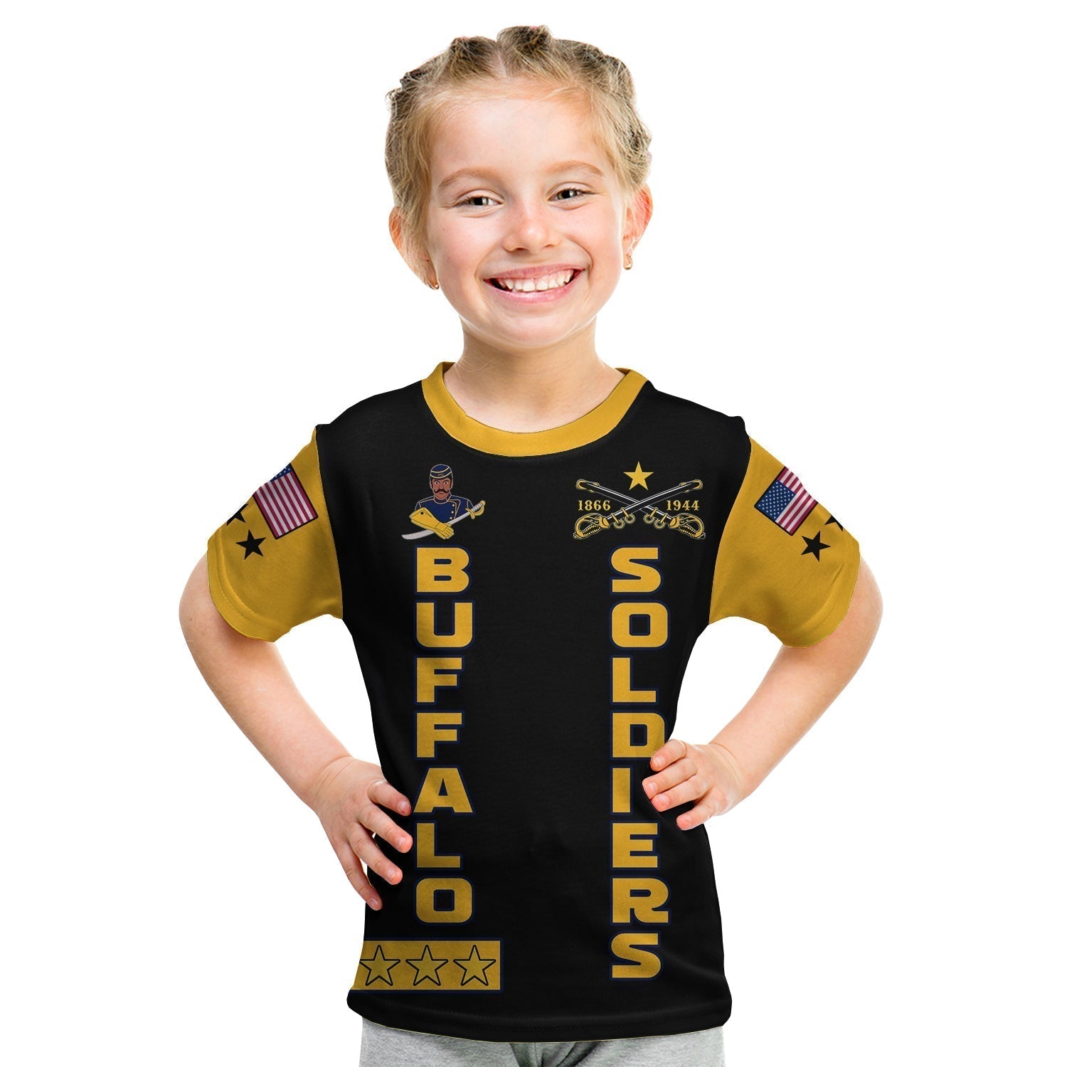 Buffalo Soldiers T Shirt BSMC Club Adore Motorcycle