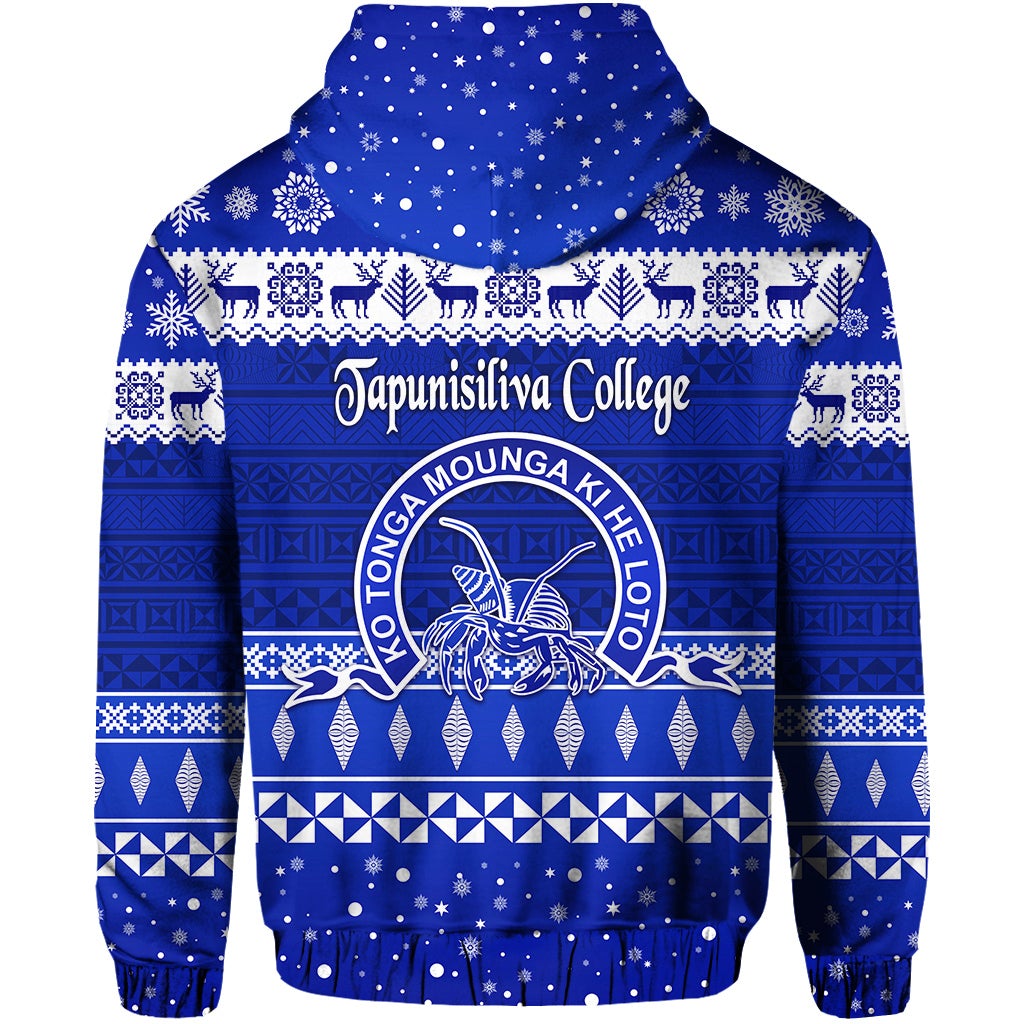 Tapunisiliva College Christmas Hoodie Simple Style LT8