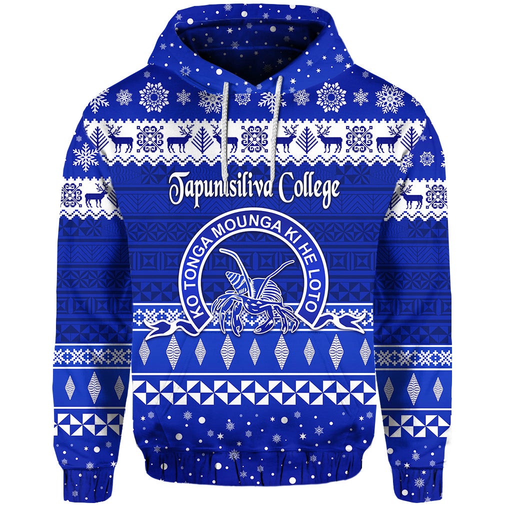 Tapunisiliva College Christmas Hoodie Simple Style LT8