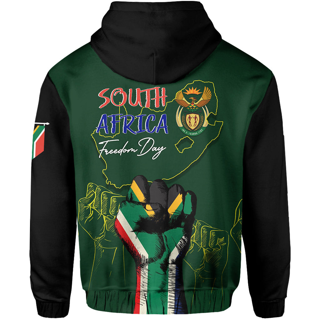 South Africa Freedom Day Hoodie Fist Up Style LT7