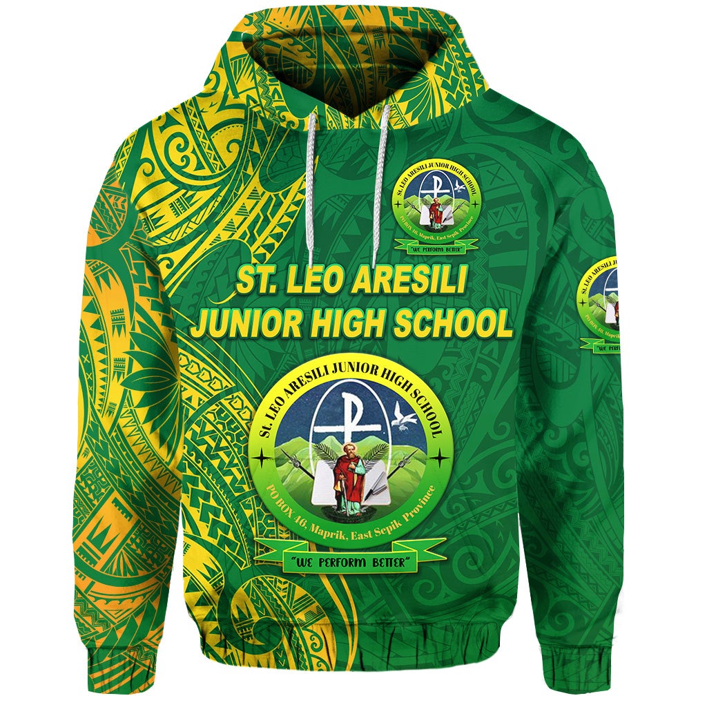 St. Leo Aresili Junior High School Hoodie Original Style LT8