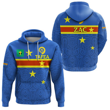 Vanuatu Tafea Zac Province Hoodie Flag Style LT12