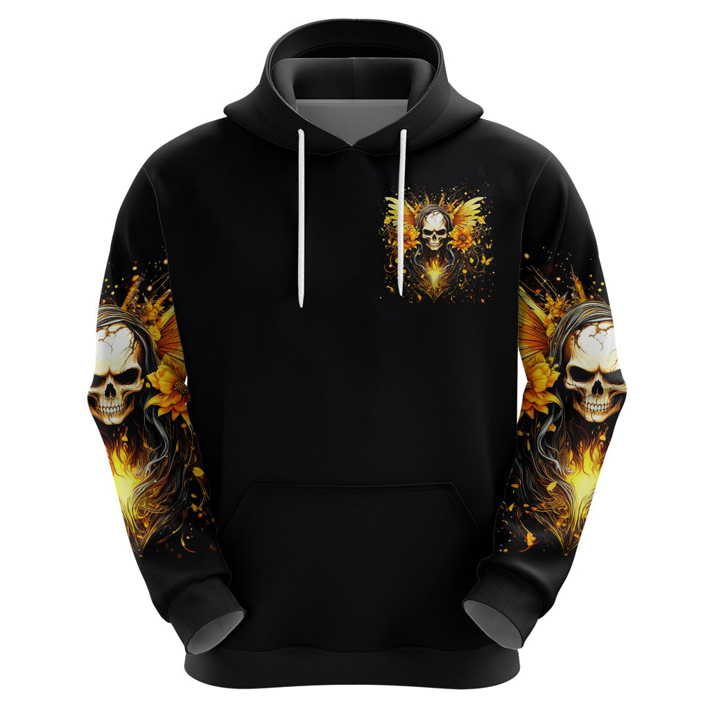 Fairy Skull Hoodie The Good Girl In Me Got Tired Of The Bullshit DT01