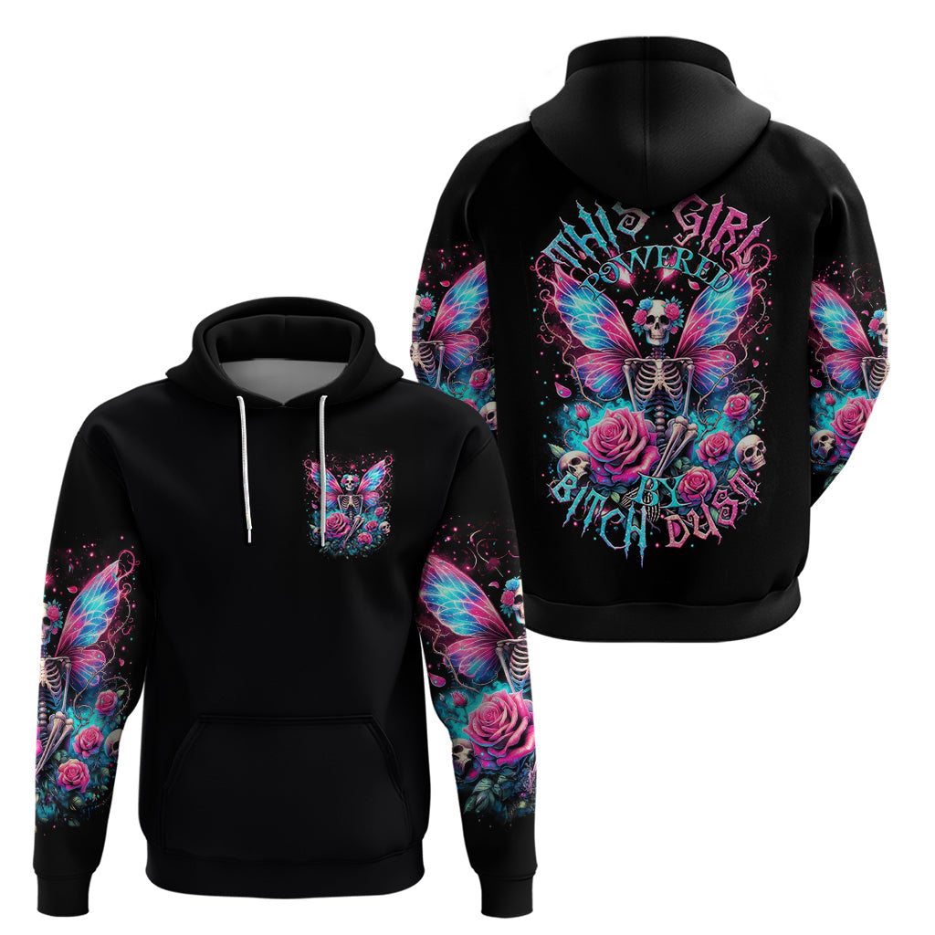 Fairy Skull Hoodie This Girl Powered By Bitch Dust DT01
