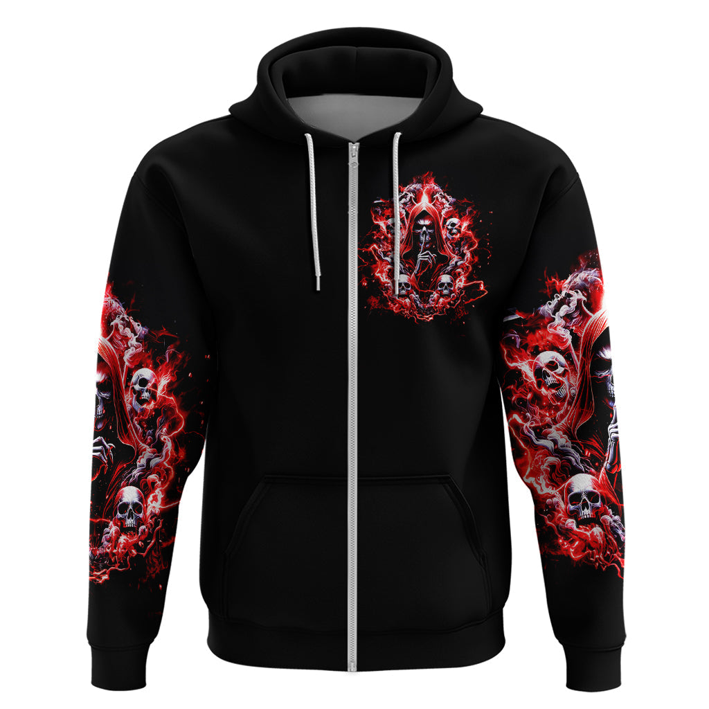 Thunder Skull Hoodie Never Mistake My Silence For Weakness DT01