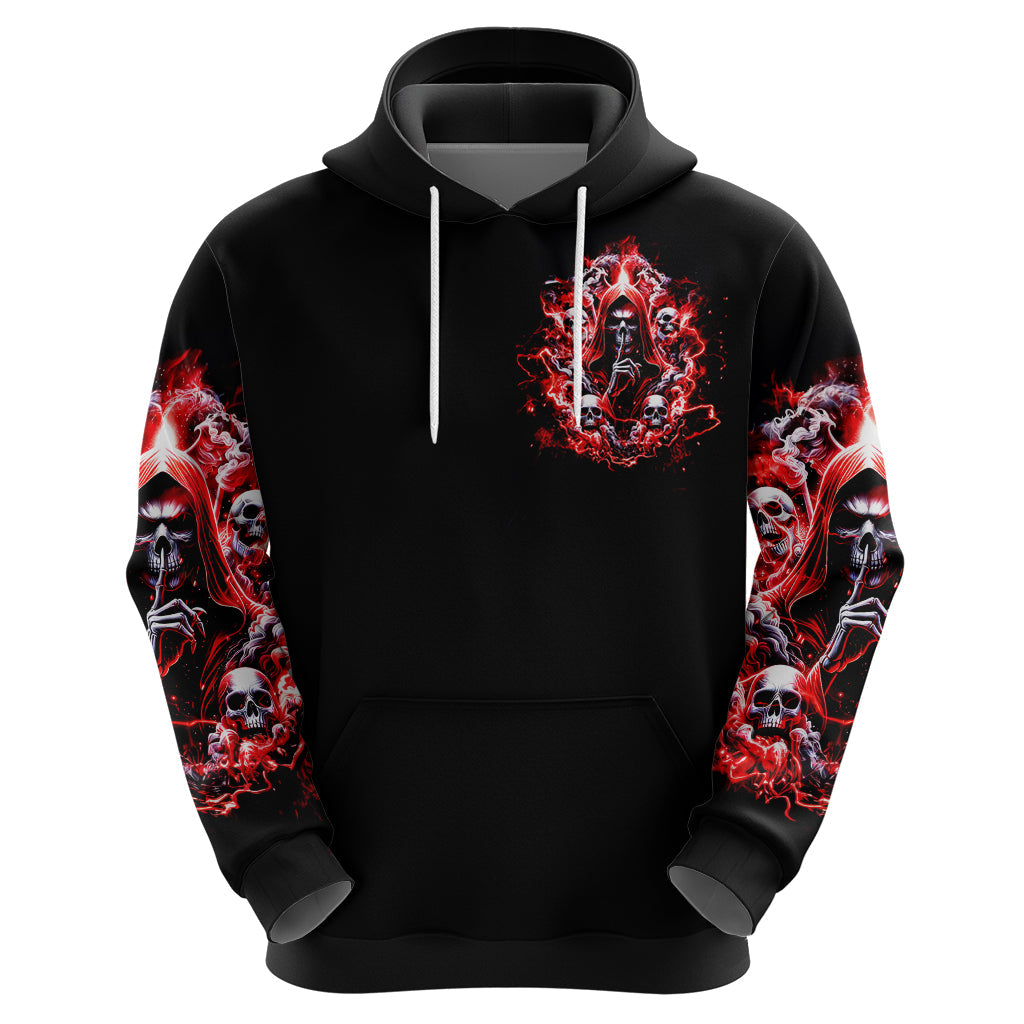 Thunder Skull Hoodie Never Mistake My Silence For Weakness DT01