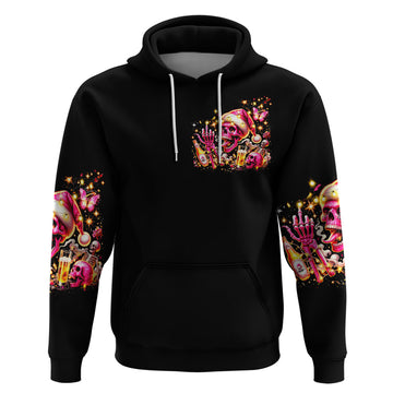 Christmas Skull Hoodie Christmas Tree Skull DT01