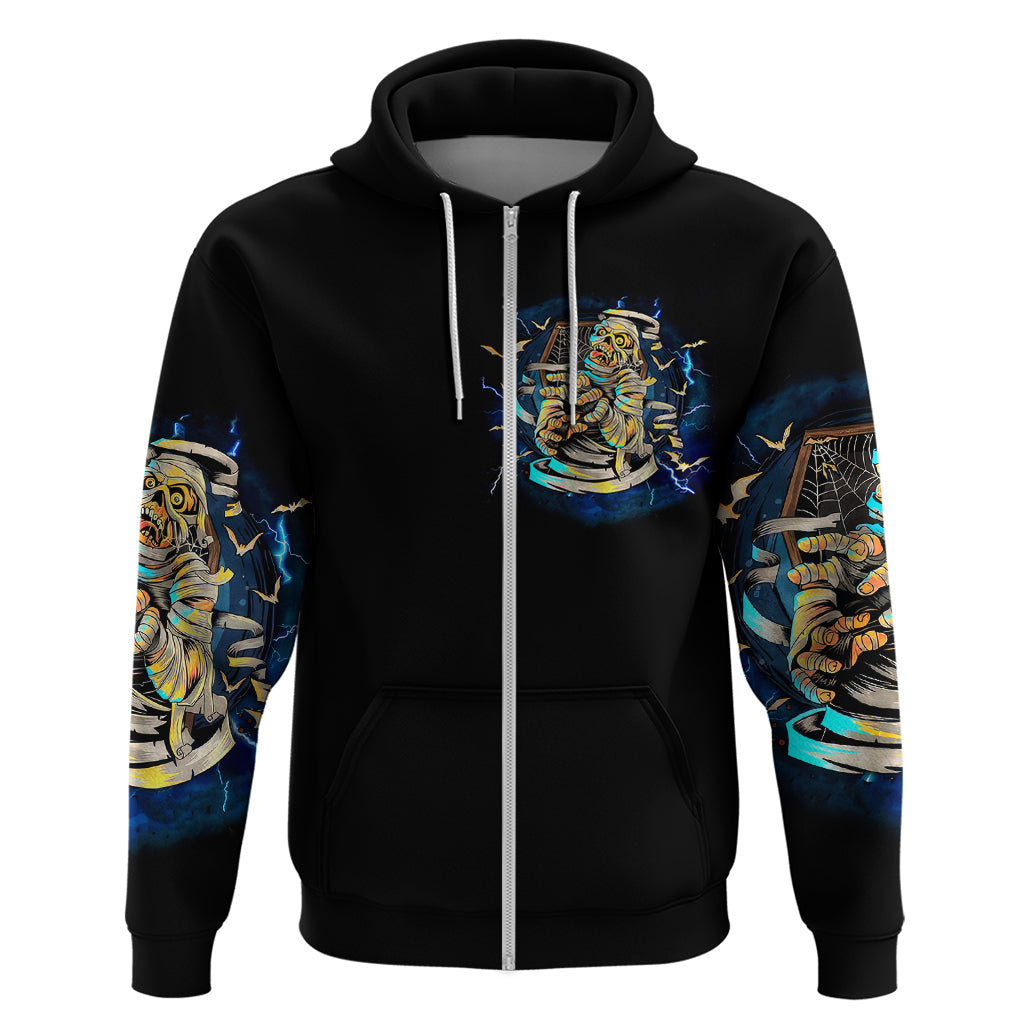Mummy Skull Hoodie I'm Going To Hell to Pick You Up DT01
