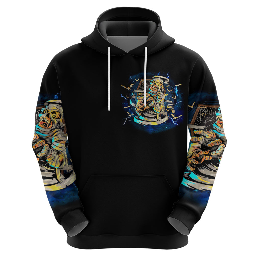 Mummy Skull Hoodie I'm Going To Hell to Pick You Up DT01