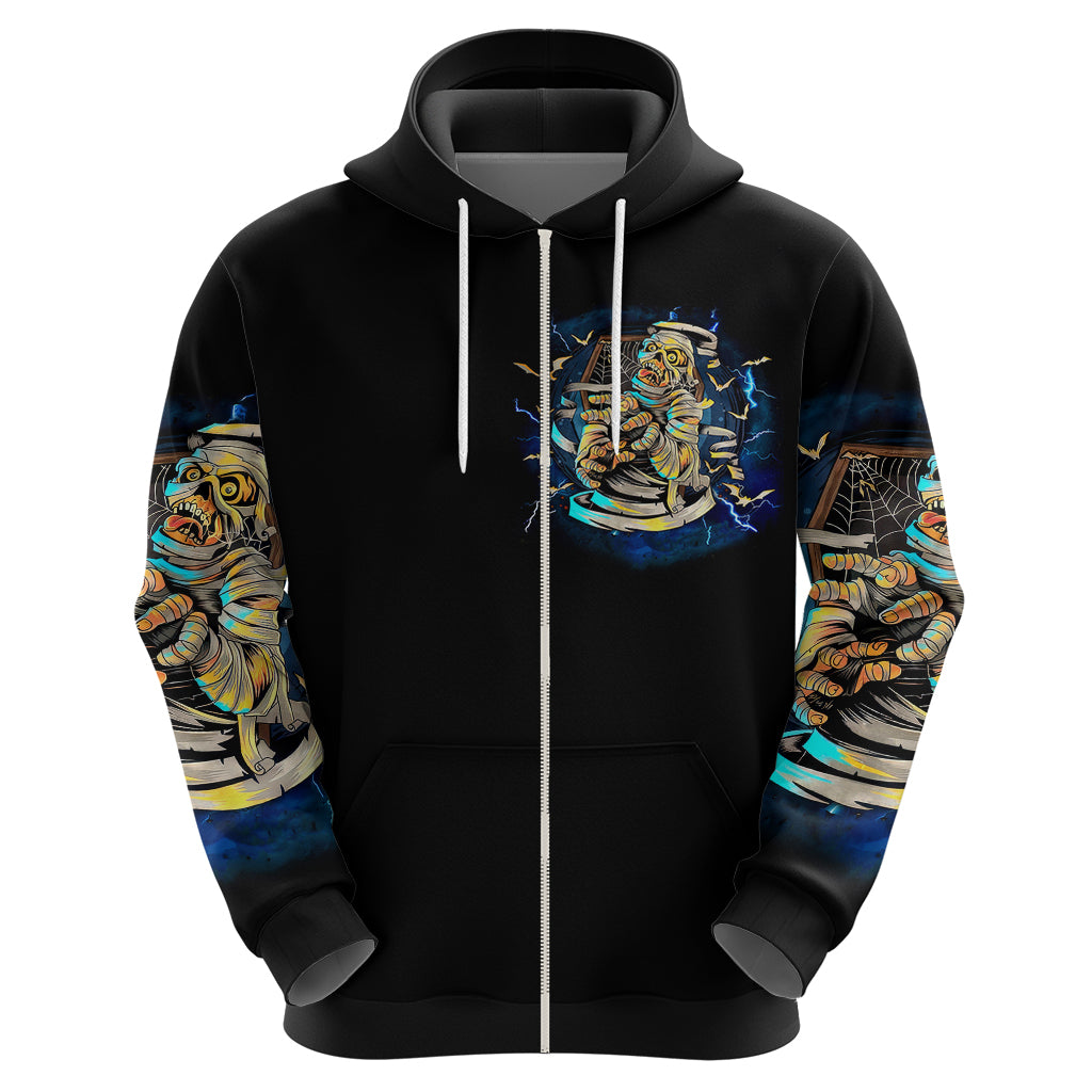 Mummy Skull Hoodie I'm Going To Hell to Pick You Up DT01