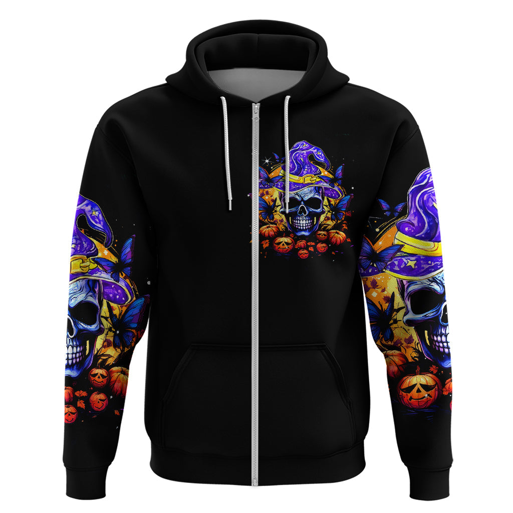 Halloween Skull Hoodie Please Excuse My Resting Witch Face DT01