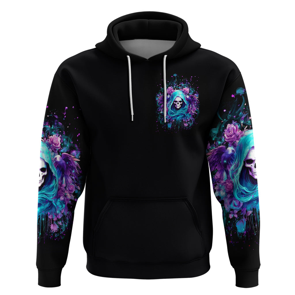 Fairy Skull Hoodie Once Upon A Time I Was Sweet And Innocent And Then Shit Happens DT01