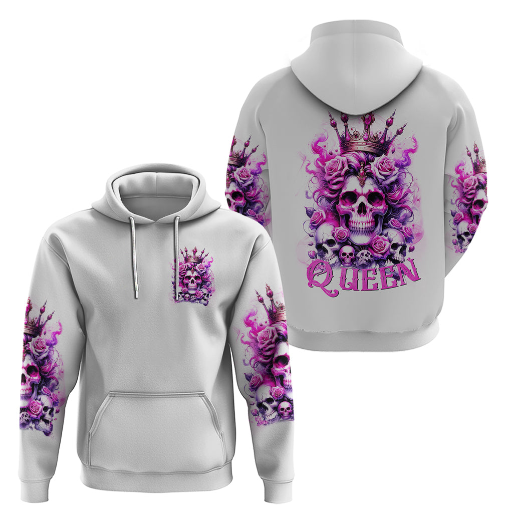 Rose Skull Hoodie Queen Skull DT01