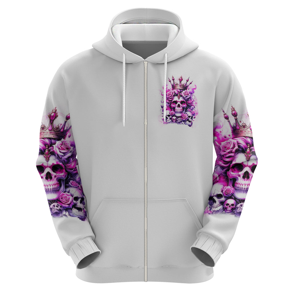 Rose Skull Hoodie Queen Skull DT01