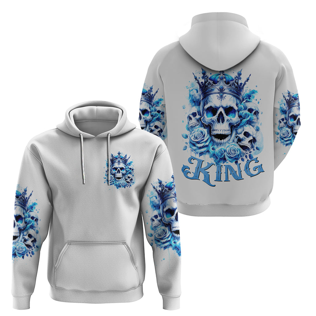 Rose Skull Hoodie King Skull DT01