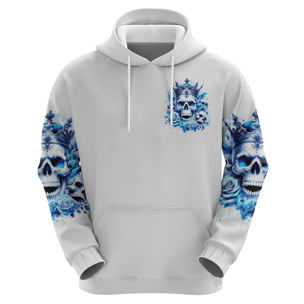 Rose Skull Hoodie King Skull DT01