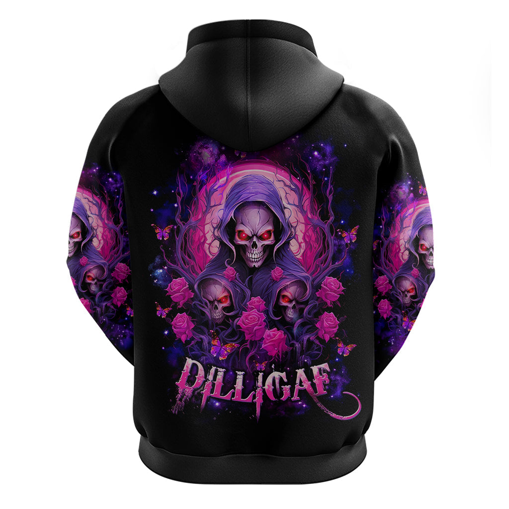 Rose Skull Hoodie DILLIGAG DT01