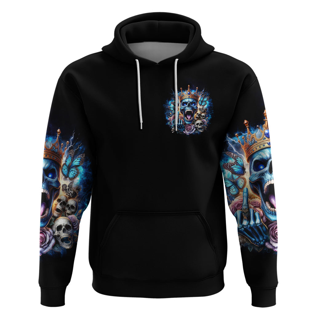 King Skull Hoodie Yes I'm Asshole But Not Yours DT01