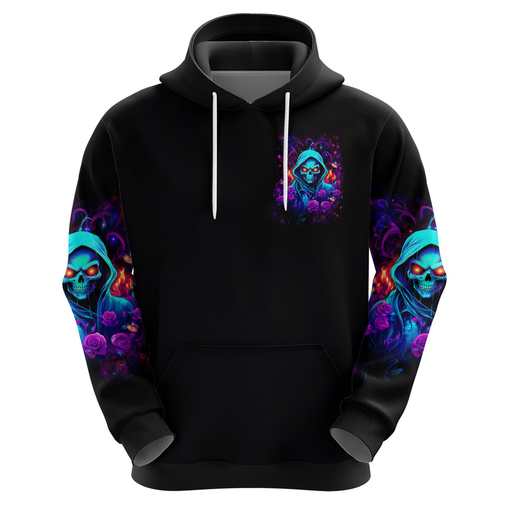 Rose Skull Hoodie Just So We Are Clear I'm Not Afraid Of You DT01