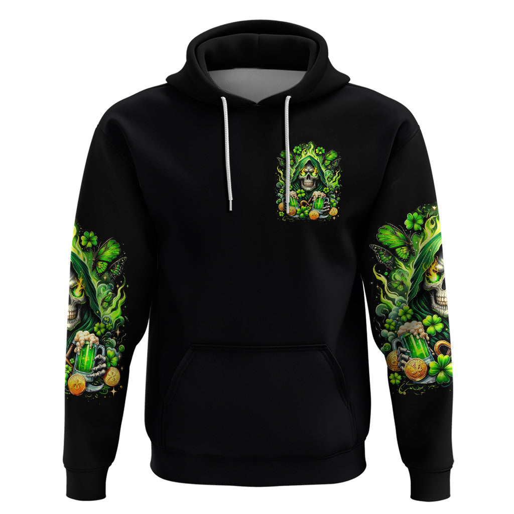 Irish Skull Hoodie The Devil Whispered To Me I'm Coming For You DT01