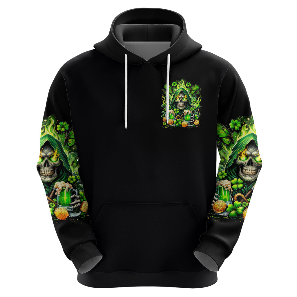 Irish Skull Hoodie The Devil Whispered To Me I'm Coming For You DT01