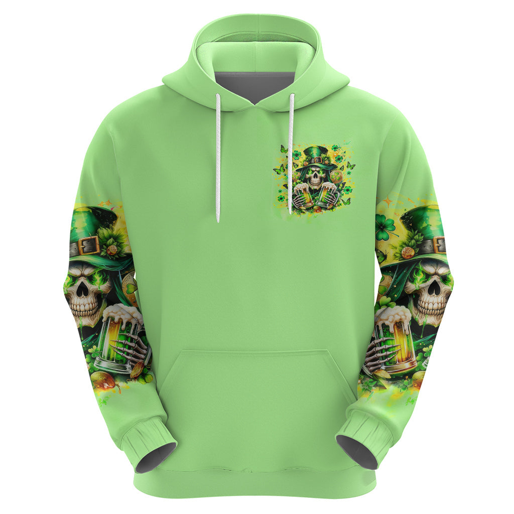 Irish Skull Hoodie The Devil Whispered To Me I'm Coming For You DT01