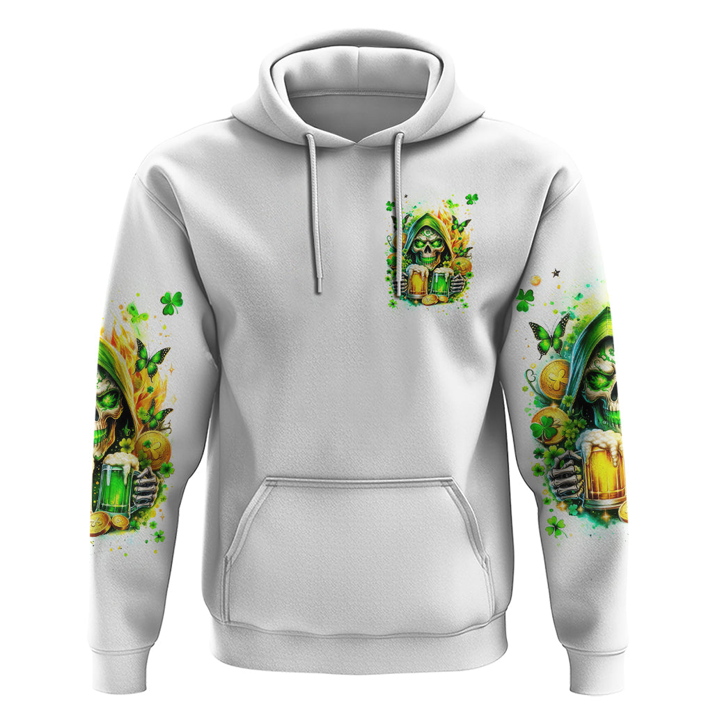Irish Skull Hoodie To Wash Down Another Beer To Wash Down This Beer DT01
