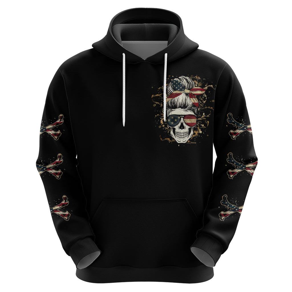 Girl Skull Hoodie Don't Try To Figured Me Out I Special Kind DT01
